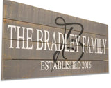 Personalized Name Sign Wall Decor