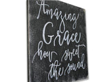 Amazing Grace How Sweet The Sound Christian Wall Decor