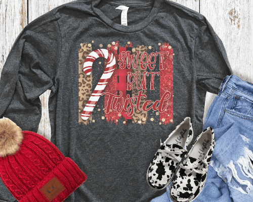 Christmas T-shirt Sweet But Twisted
