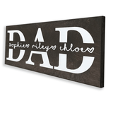 Dad Personalized Sign