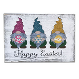 Easter Gnomes Wood Sign