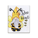 Bumblebee Gnome Bee Wood Box Sign