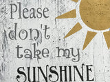 You Are My Sunshine Nursery Wall Decor Sign Set