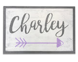 personalized name sign kids room wall decor nursery wall art