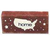 Patriotic and Americana Wood Box Signs
