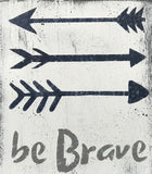 Be Brave Have Courage Explore Kids Room Nursery Wall Decor