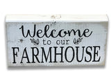 Farmhouse Wood Box Signs