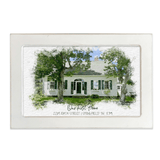 Watercolor Print Our First Home