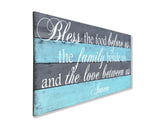 Bless The Food Before Us Dining Room Wood Wall Decor