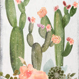 Personalized Watercolor Southwest Cactus Nursery Wall Art