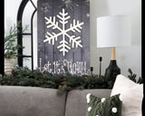 Let Is Snow Wallhanging
