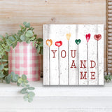You And Me Valentines Day Decor